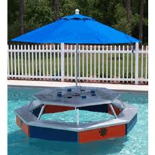 The travel tiki table list price: Rev Fab Inc Water Pod Floating Picnic Table Waterpod Inyopools Com