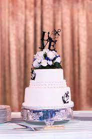 Nautical Cake Design From Disney S Cruise Collection Wedding Package Disney Wedding Cake Wedding Cake Prices Tiered Wedding Cake