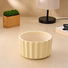 Buy bb home Earth Handcrafted Medium Size Planter, Sunny Bloom,  Hand-Painted Online at Best Price of Rs 299