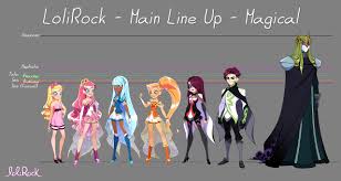 Add two new princesses for. Lolirock Trivia Main Characters Line Up Youloveit Com