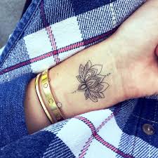 Lotus Flower Wrist Henna Lotus Flower Tattoo Design Tattoos