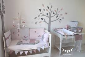 Sur Commande Decoration Chambre Bebe Fille Rose Poudre Gris Vieux Rose Linge De Lit Enfants Par La F Deco Chambre Bebe Decoration Chambre Bebe Chambre Bebe