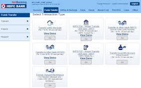 How To Transfer Money From Hdfc Netbanking To Other Bank Accounts