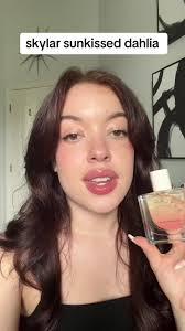 skylar sunkissed dahlia so yummy #fragrance #fragrancetiktok #perfume  #sunkisseddahlia #skylarsunkisseddahlia #skylarcleanbeauty