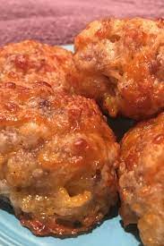Sausage Balls With Cream Cheese Recipe Sausage Balls Cream Cheese Sausage Balls Recipes