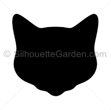 Cat Head Silhouette Silhouette Clip Art Cat Profile Silhouette