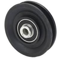 Universal Nylon Bearing Pulley Wheel 90mm/3.5 for Garage Door Pulley System