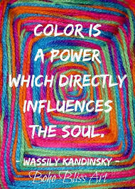 Color Is A Power Which Directly Influences The Soul Wassily Kandinsky Wassily Kandinsky Quote Color Is A Power Which Directly Influences The Soul Creativity Quote Wall Art Art Quote Gift Instant Download Wall Art Quotes Creativity Quotes Artist Quotes
