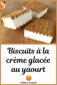 Biscuits A La Creme Glacee Au Yaourt La Recette Facile Recette Dessert Gateaux Et Desserts Recette Facile
