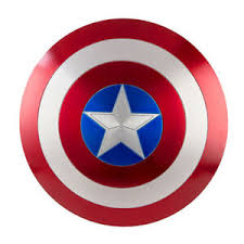 Avengers Civil War Captain America Shield 1 1 Steve Rogers Abs Metal Shield Ebay