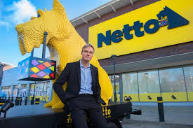 Create an outstanding brand image right here and now. In Pictures Netto Launch Marked With Lego Dog Stunt