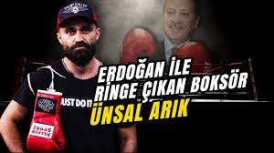 İşte, ünsal arık ile ilgili son durum ve güncel haberler! Erdogan Ile Ringe Cikan Boksor Unsal Arik Youtube