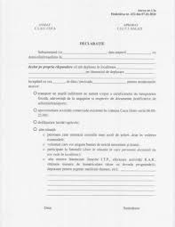 Comuna Cuca In CarantinÄƒ Model DeclaraÈ›ie Pe Propria RÄƒspundere