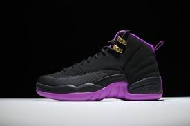 Black And Purple Nike Basketball Shoes Women S Nike Air Jordan 12 Retro Purple Black 510815 018 Basketball Shoes Air Jordans Purple Basketball Shoes Air Jordans Retro