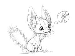 Zorro fennec fennec fox cute animal drawings animal sketches art sketches fox drawing easy easy drawings fox sketch fuchs illustration. How Are You At Drawing Cute Fennec Foxes Ask Fm Silverfox5213