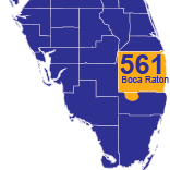 Area code 561 is located in florida. Boca Raton Fl Local Phone Numbers Area Code 561