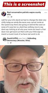 Trump Rally in Wooster Public Square, Ohio