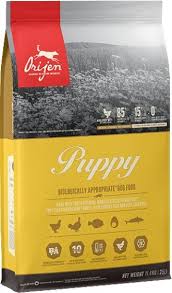 Feed twice daily and always keep fresh, clean water. Orijen Puppy Nutritional Rating 97