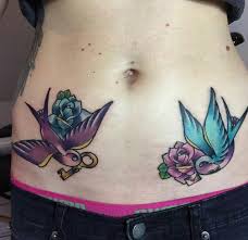 This is also a good form of expression for women embracing their scars and marks due to giving birth. Simple Stomach Tattoos For Girls Novocom Top