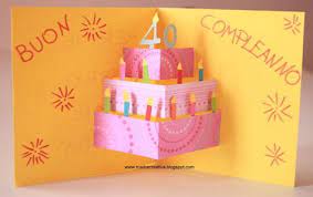 Lavoretti Biglietto Pop Up Con Torta Di Compleanno Biglietti Auguri Fai Da Te Compleanno Bigliettini Compleanno Fai Da Te Idee Per Biglietti Di Compleanno