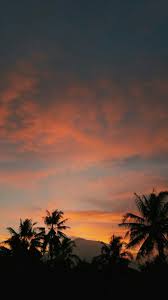 Langit biru senja is on facebook. Senja Lagi Estetika Langit Pemandangan Abstrak Fotografi Alam