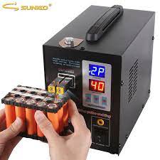 Sunkko 737g Battery Spot Welder 1 5kw Led Light Spot Welding Machine For 18650 Battery Pack Welding Precision Pulse Sp Punktschweissgerat Schwarz Farbe Botswana