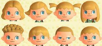 Animal Crossing New Horizons Hairstyles Cute766