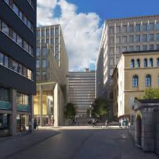 Det nye regjeringskvartalet skal være både åpent og trygt. Nytt Regjeringskvartal Statsbygg