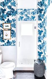 Check spelling or type a new query. Peter Dunham Textiles Fig Leaf Wallpaper In Bathroom Transitional Bathroom