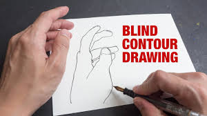 Blind drawing game pictures to use. Use Blind Contour Drawing To Improve Hand Eye Coordination Youtube