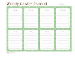 However, there are as many ways to interpret these guidelines as there are gardeners. Free Printable Garden Planner