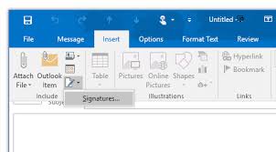 An impressive, attractive and informative outlook email signature is essential to communicate with your customers, business partners and suppliers. How To Create An Email Signature In Outlook 2016 And Prior Laptop Mag