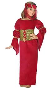 Subito a casa e in tutta sicurezza con ebay! Costume Dama Medievale Bambina Carnevale 7625 La Casa Di Carnevale