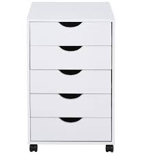 It's beautiful and it makes the drawer a thousand times more functional since everything is organized and easy to reach! Rebrilliant 5 Drawer Storage Organizer Filing Cabinet With Nordic Minimalist Modern Style Caster Wheels For Mobility Black Reviews Wayfair Ca