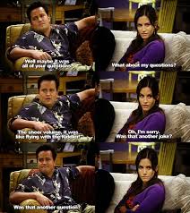 A subreddit for fans of the popular hit tv sitcom, friends. Was That Another Question Friends Episodes Friends Moments Monica And Chandler