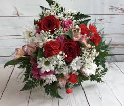 The best valentine's day flowers to send are long stemmed red roses, pink asiatic lilies, white. Valentine S Day Wrapped Bouquet Ready For Your Vase In Culpeper Va Endless Creations Flowers And Gifts