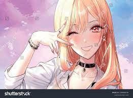 3,592 Anime Girl Blonde Images, Stock Photos & Vectors | Shutterstock