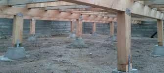 Tall ceilings in the crawl space made a lot of wasted space underneath this house in cary, nc. House Foundations Types Costs And Faqs Square One