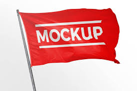 Flag Mockup Free In 2020 Mockup Design Mockup Free Mockup