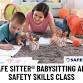 Safe Sitter® Babysitting and Safety Skills Class event image