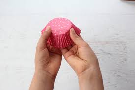 Then, unfold the cupcake liners to see the flower shape! Easy To Make Diy Cupcake Liner Flower Card Craft Kids Teens And Adults Craft