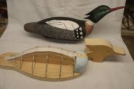 Birds Of Vermont Museum Huntington Vt Heck Rice Canvas Decoys In 2020 With Images Decoy Carving Decoy Duck Decoys