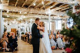 Holmes Mill Wedding Ceremony Industrial Wedding Venue Clitheroe Festoon Lights C Emilie May P Industrial Wedding Venues Whimsical Wonderland Weddings Wedding