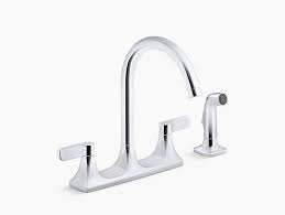 maxton two handle kitchen faucet kohler