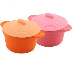 Microwave safe bowls with lids. Pure Spill Proof Dishwasher Safe Silicone Bowl With Lid Portable Silicone Salad Bowls Microwave Safe Bowls With Lids Buy Portable Silicone Salad Bowls Microwave Safe Bowls With Lids Collapsible Bowls With Lids Product On