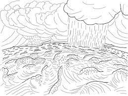 Attach a long strip of paper to the wall and divide it into 7 sections for the days or creation. Second Day Of Creation Coloring Page Free Printable Coloring Pages Creation Coloring Pages Cool Coloring Pages Days Of Creation Coloring Pages