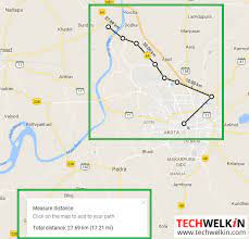 Track Mileage On Map Use Google Maps To Measure Distances For Jogging Biking And Hiking