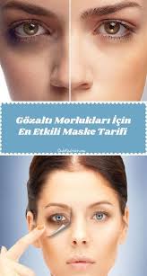 Domates Maskesi Ile Gozalti Morluklarina Son Cilt Bakimi Dogal Cilt Dogal Cilt Bakimi