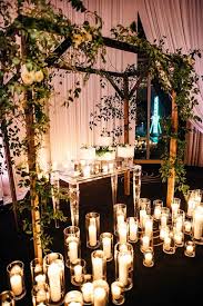 Black And Gold Wedding Decor The Glamour Doesn T End In This Black And Gold Four Seasons Wedding Gold Wedding Decorations Black Gold Wedding Gold Wedding