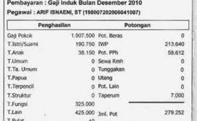 Sebuah slip gaji yang lengkap akan membuat penerimanya merasa lebih tenang dan merasa nah, slip gaji guru juga biasanya dibuat dengan menggunakan ms excel. Cara Buat Slip Gaji Pekerja Sendiri Alkhuli